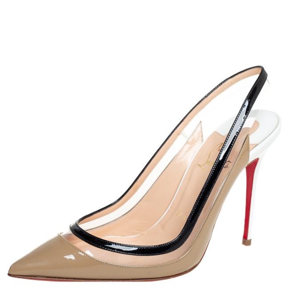 Christian Louboutin Paulina Sling 100 - size 37
